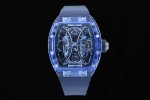 Replica Richard Mille RM053-02 Tourbillon RM Factory Skeleton Dial Rubber Strap