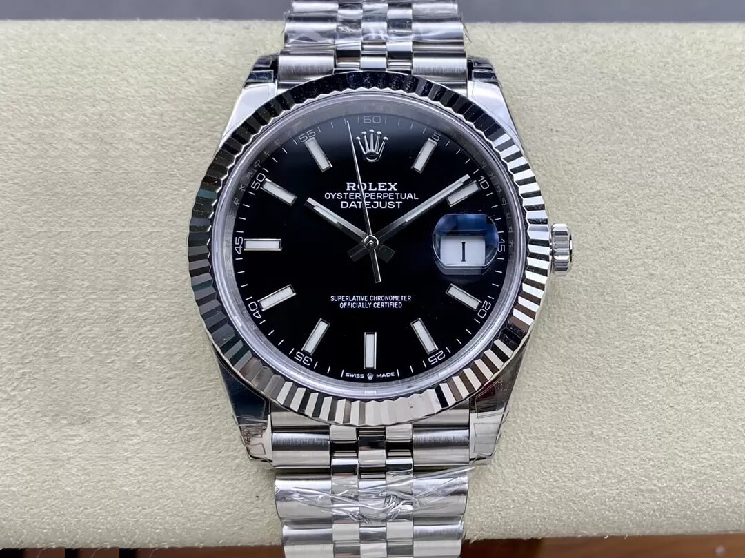 0-106-3 Replica Rolex Datejust M126334-0018 VS Factory Black Dial - Image 1