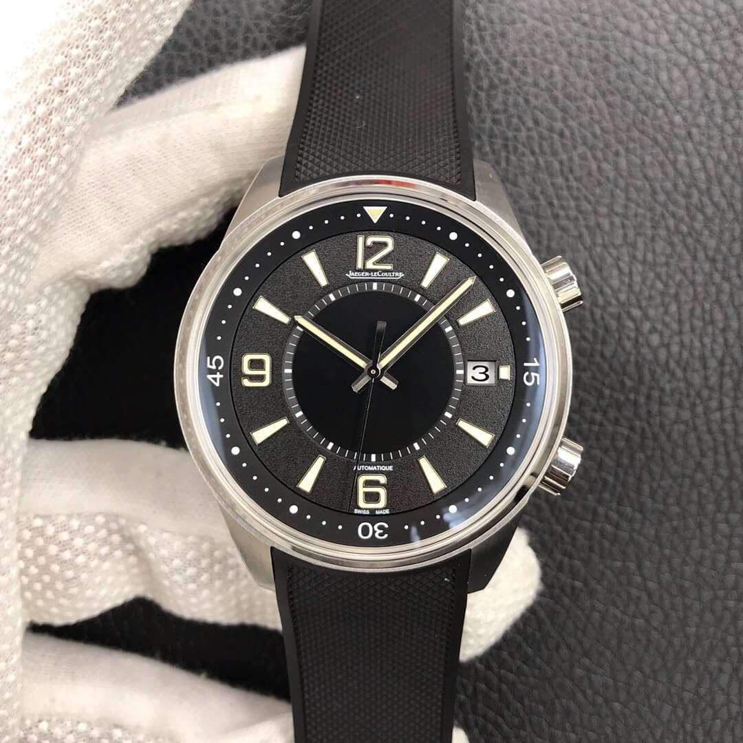 0-107-1 Replica Jaeger LeCoultre Geographic 9068670 ZF Factory Black Strap - Image 1