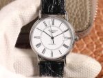 Replica Longines Presence L4.921.4.11.2 KY factory Black Strap