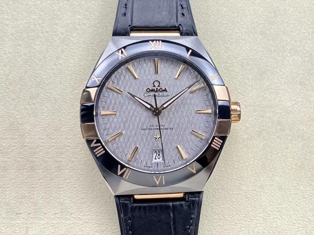 0-12-7 Replica SBF Omega Constellation 131.23.41.21.06.001 VS Factory Black Bezel - Image 1