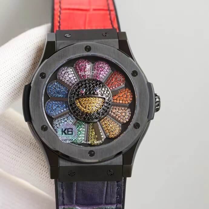 0-126-1 Replica Hublot Classic Fusion Takashi Murakami 507.CX.9000.RX.TAK21 Carbon Fiber Case - Image 1