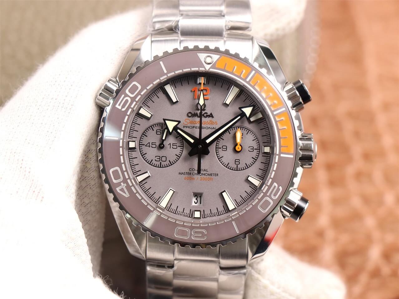 0-133-2 Replica Omega Seamaster Ocean Universe 600M 215.90.46.51.99.001 OM Factory Stainless Steel Strap - Image 1
