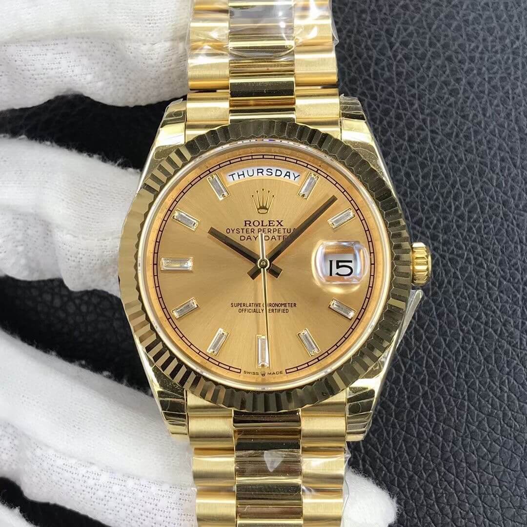0-141 Replica Rolex Day Date M228238-0005 EW Factory Stainless Steel - Image 1