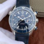 Replica Omega Seamaster Ocean Planet 600M 215.33.46.51.03.001 OM Factory Blue Strap