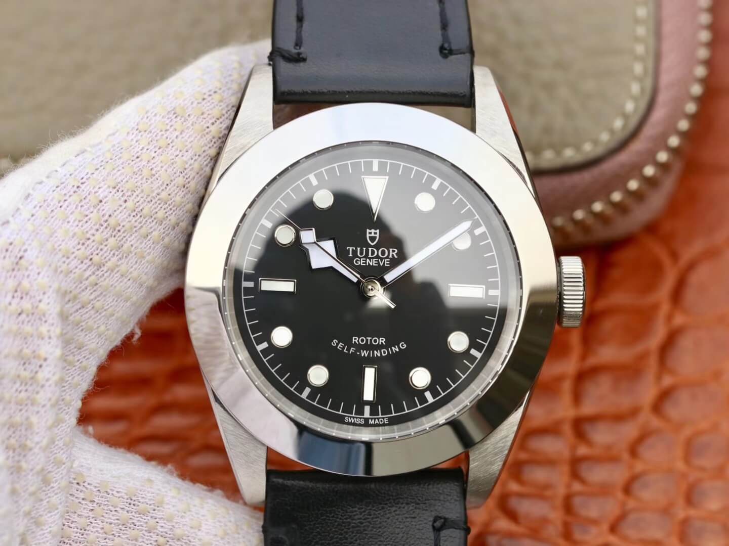 0-151 Replica Tudor Heritage Black Bay M79540-0007 TW Factory Black Strap - Image 1