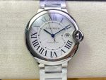 Replica Ballon Bleu De Cartier 42MM W69012Z4 3K Factory Stainless Steel Bezel