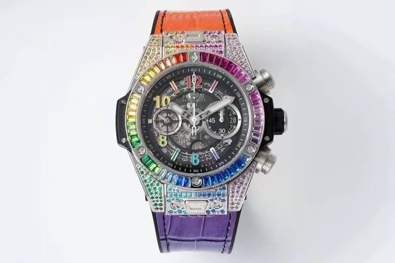 0-171-1 Replica Hublot BIG BANG Unico 411.NX.1117.LR.0999 ZF Factory Skeleton Dial - Image 1