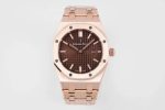 Replica Audemars Piguet Royal Oak Quartz 33MM 67650OR.OO.1261OR.01 ZF Factory Rose Gold Case