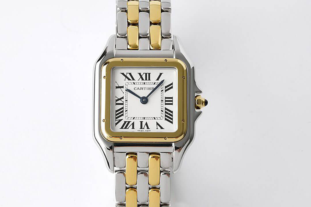 0-20-3 Replica Panthere De Cartier W2PN0007 27MM BV Factory Silver Stainless Steel - Image 1