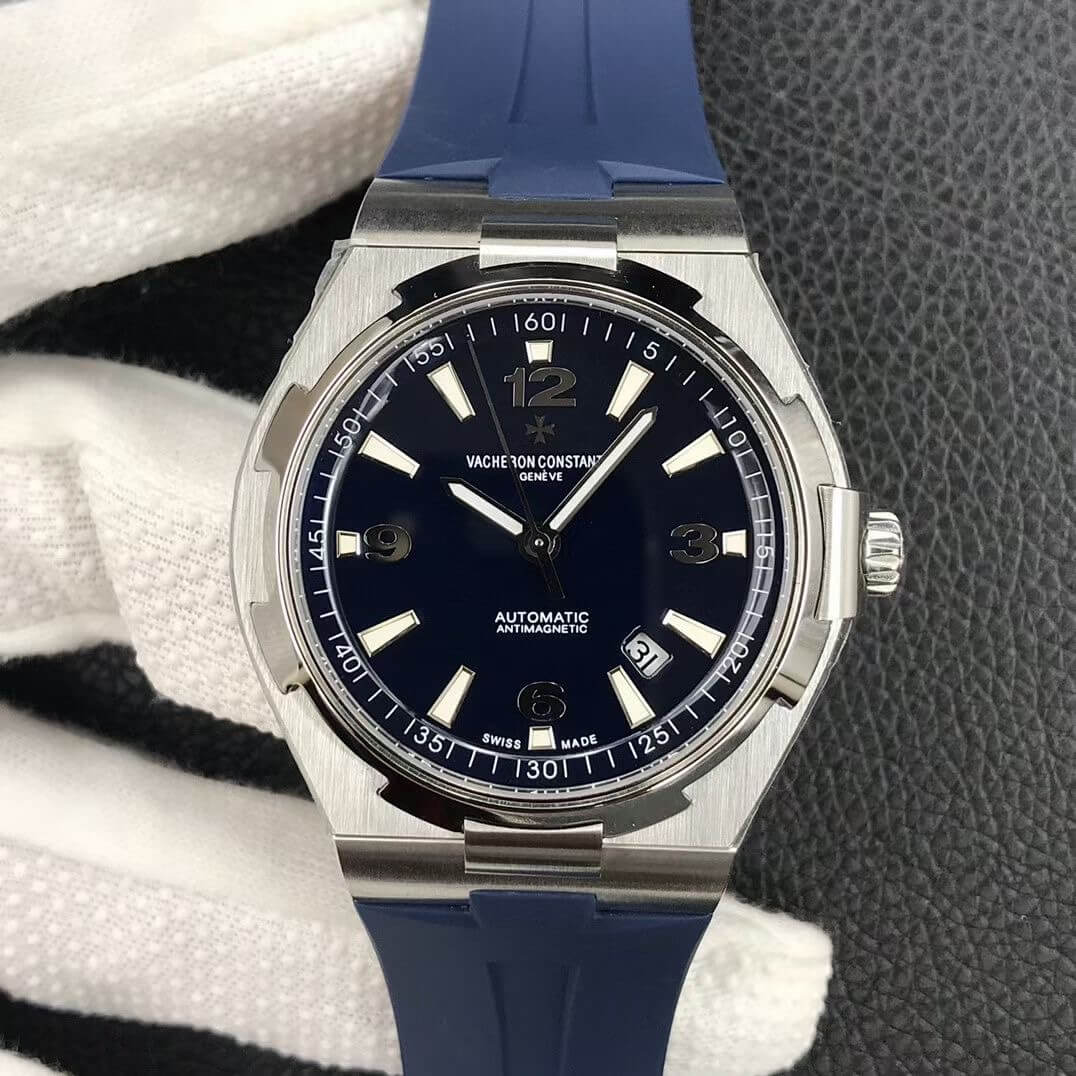 0-203 Replica Vacheron Constantin Overseas 47040 8F Factory Blue Strap - Image 1
