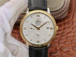 Replica Omega De Ville 424.53.40.21.02.002 ZF Factory Black Strap