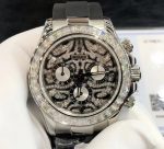 Replica Rolex Cosmograph Daytona 116588 Noob Factory Black Diamond Dial