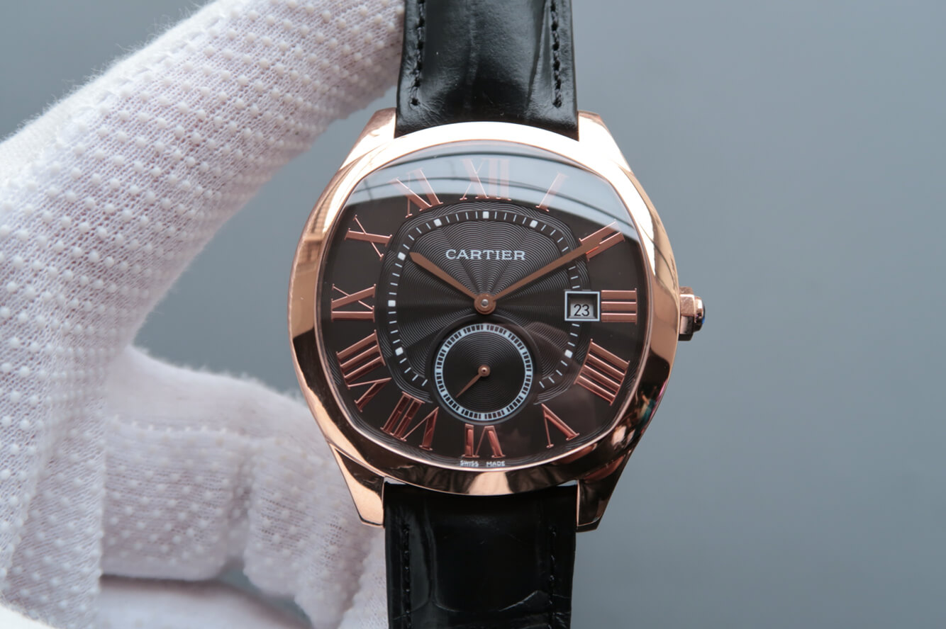 0-256 Replica Drive De Cartier WGNM0004 V6 Factory Black Strap - Image 1
