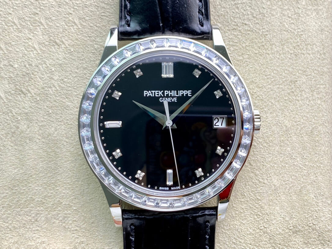 0-27-2 Replica Patek Philippe Calatrava 5298P-012 ZF Factory Diamond Bezel - Image 1
