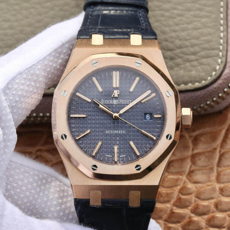 0-278-1 Replica Audemars Piguet Royal Oak 15400 OM Factory Black Strap - Image 1