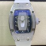 Replica Richard Mille RM 07-01 RM Factory White Strap