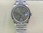 Replica Rolex Datejust M278274-0028 31MM EW Factory Gray Stainless Steel