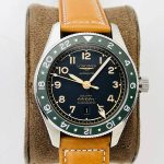 Replica Longines Spirit ZuIu Time L3.812.4.63.2 LG Factory Yellow Strap