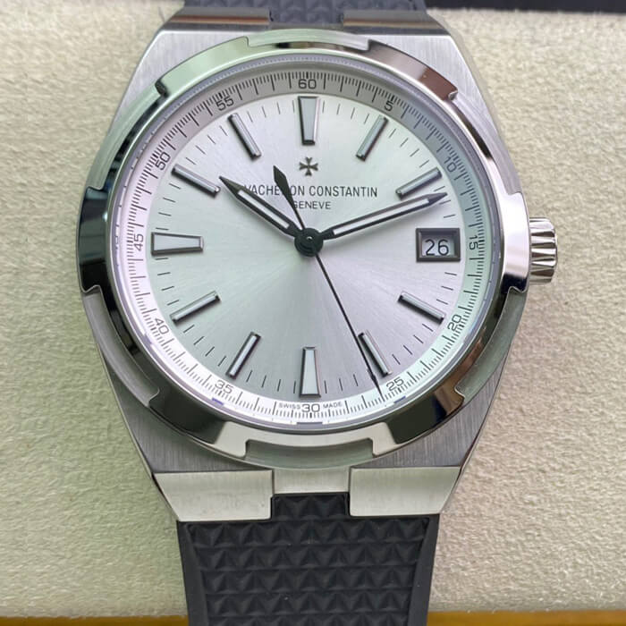 0-334-1 Replica Vacheron Constantin Overseas 4500V 8F Factory Black Rubber Strap - Image 1