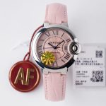 Replica Ballon Bleu De Cartier WSBB0002 33MM AF Factory Leather Strap