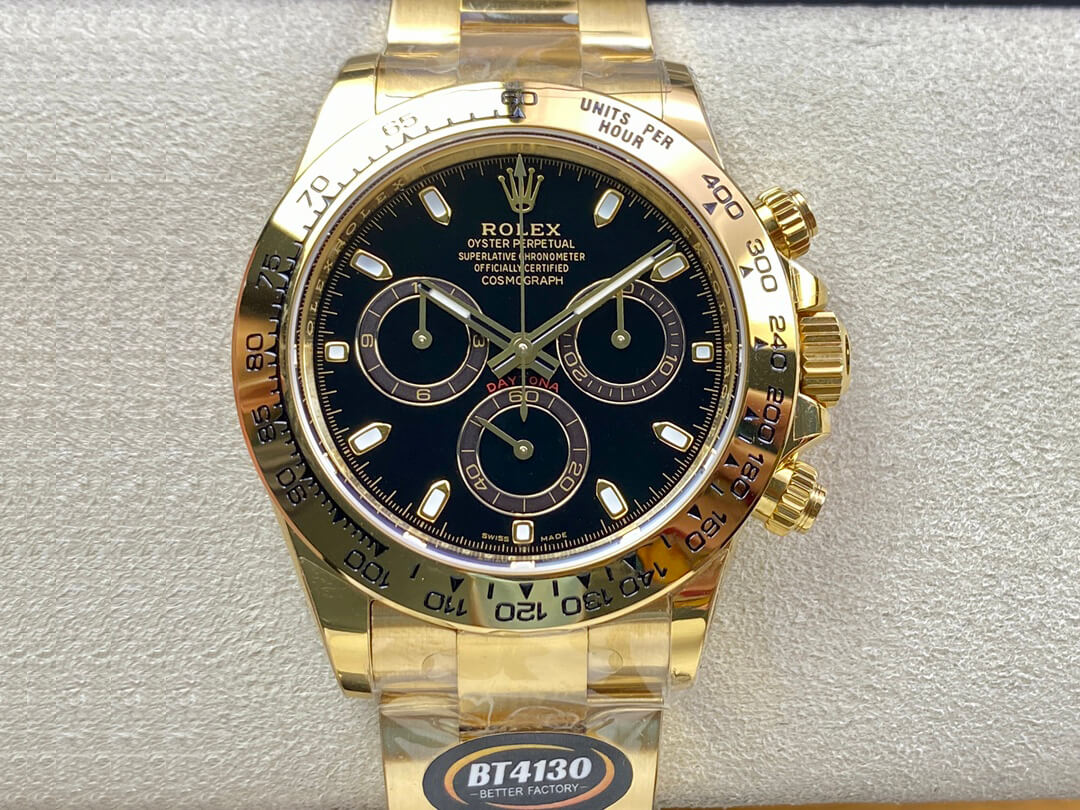 0-343-1 Replica Rolex Daytona M116508-0004 BT Factory Black Dial - Image 1