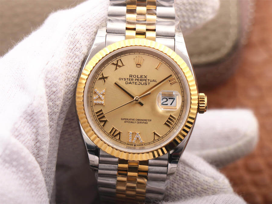 0-343 Replica Rolex Datejust 126233 EW Factory Stainless Steel Strap - Image 1
