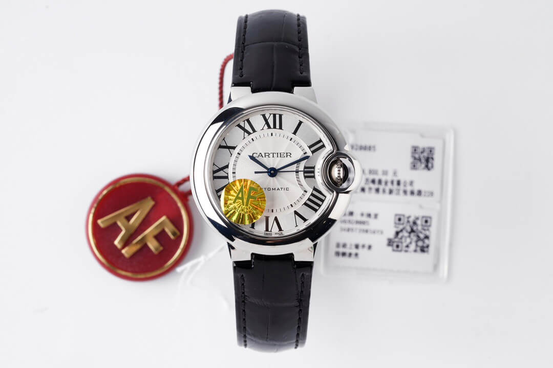 0-35-9 Replica Ballon Bleu De Cartier W6920085 33MM AF Factory Stainless Steel Bezel - Image 1