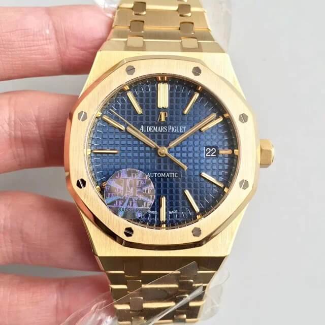 0-38-11 Replica Audemars Piguet Royal Oak 15400OR JF Factory Gold Case - Image 1