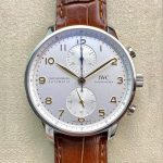 Replica IWC Portugieser IW371604 ZF Factory Leather Strap
