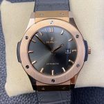 Replica Hublot Classic Fusion 542.OX.7081.LR 42MM WWF Factory Gray Strap