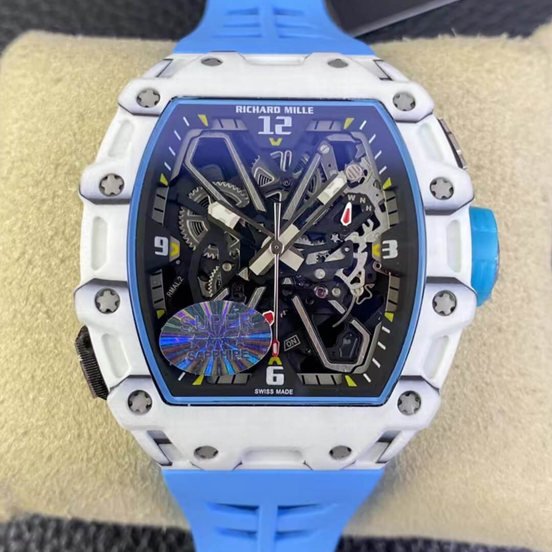 0-39-10 Replica Richard Mille RM35-03 RM Factory Blue Strap - Image 1