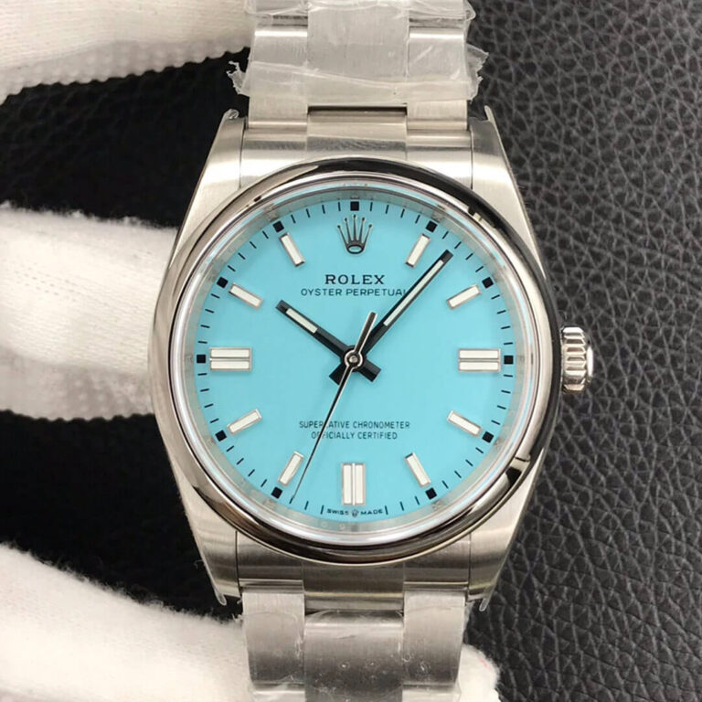 0-390 Replica Rolex Oyster Perpetual M126000-0006 36MM EW Factory Light Blue Dial - Image 1