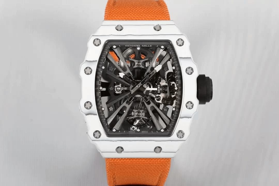 0-4 Replica Richard Mille RM12-01 Tourbillon RM Factory White Bezel - Image 1