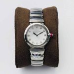 Replica Bvlgari LVCEA 102196 BV Factory Silver Strap