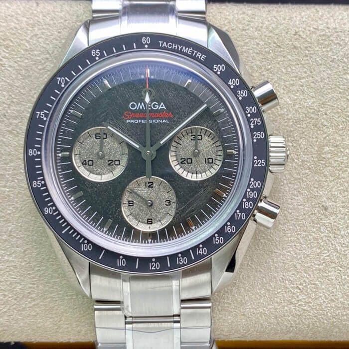 0-407 Replica Omega Speedmaster OM Factory Stainless Steel Strap - Image 1