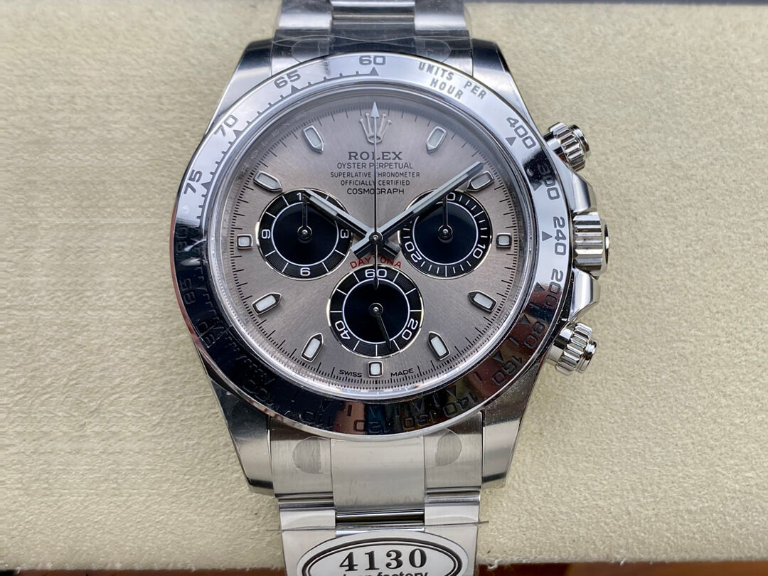 0-41-12 Replica Rolex Cosmograph Daytona M116509-0072 Clean Factory Gray Dial - Image 1