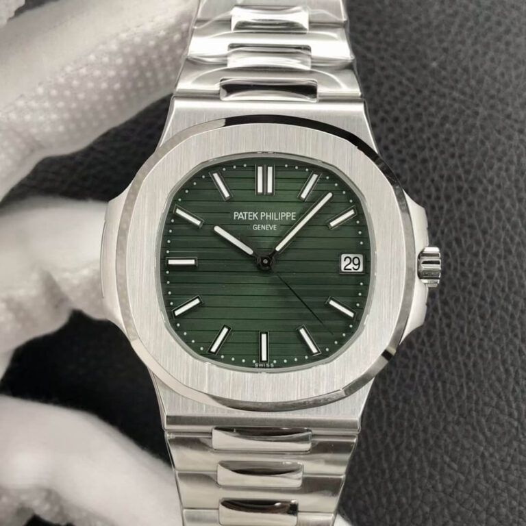 0-418-1 Replica Patek Philippe Nautilus 5711/1A-014 3K Factory Stainless Steel Strap - Image 1