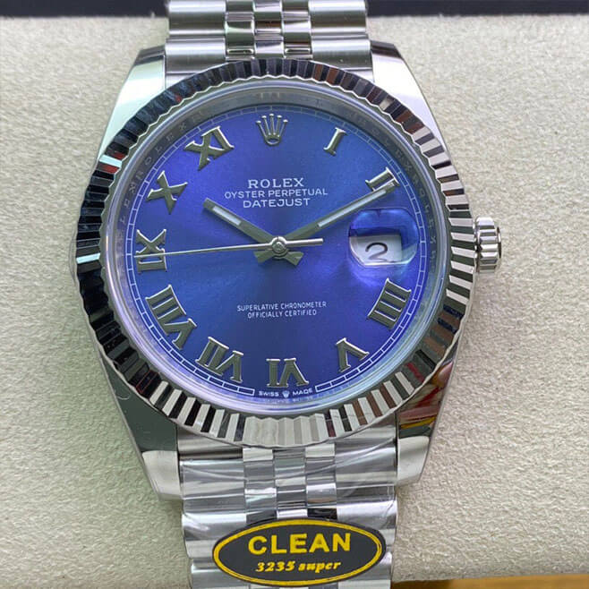 0-430 Replica Rolex Datejust M126334-0026 Clean Factory Stainless Steel Strap - Image 1