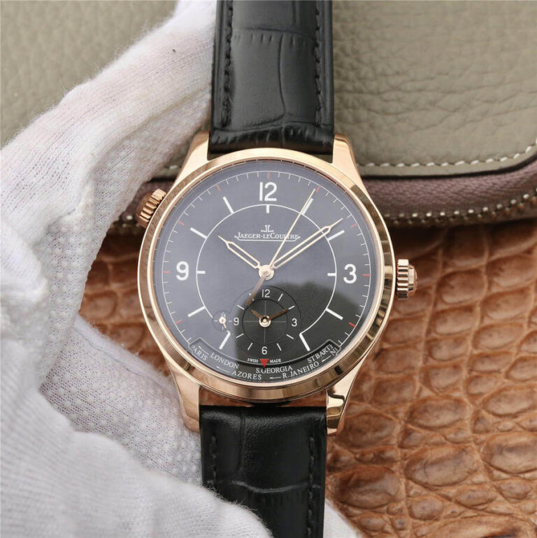 0-44-6 Replica Jaeger-LeCoultre Master 1428530 TF Factory Black strap - Image 1