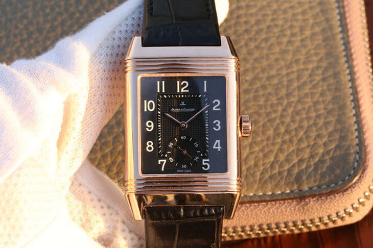 0-477 Replica Jaeger LeCoultre Reverso Q3732470 Black Strap - Image 1