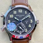 Replica Patek Philippe Calatrava 5524G-001 GR Factory V2 Leather Strap