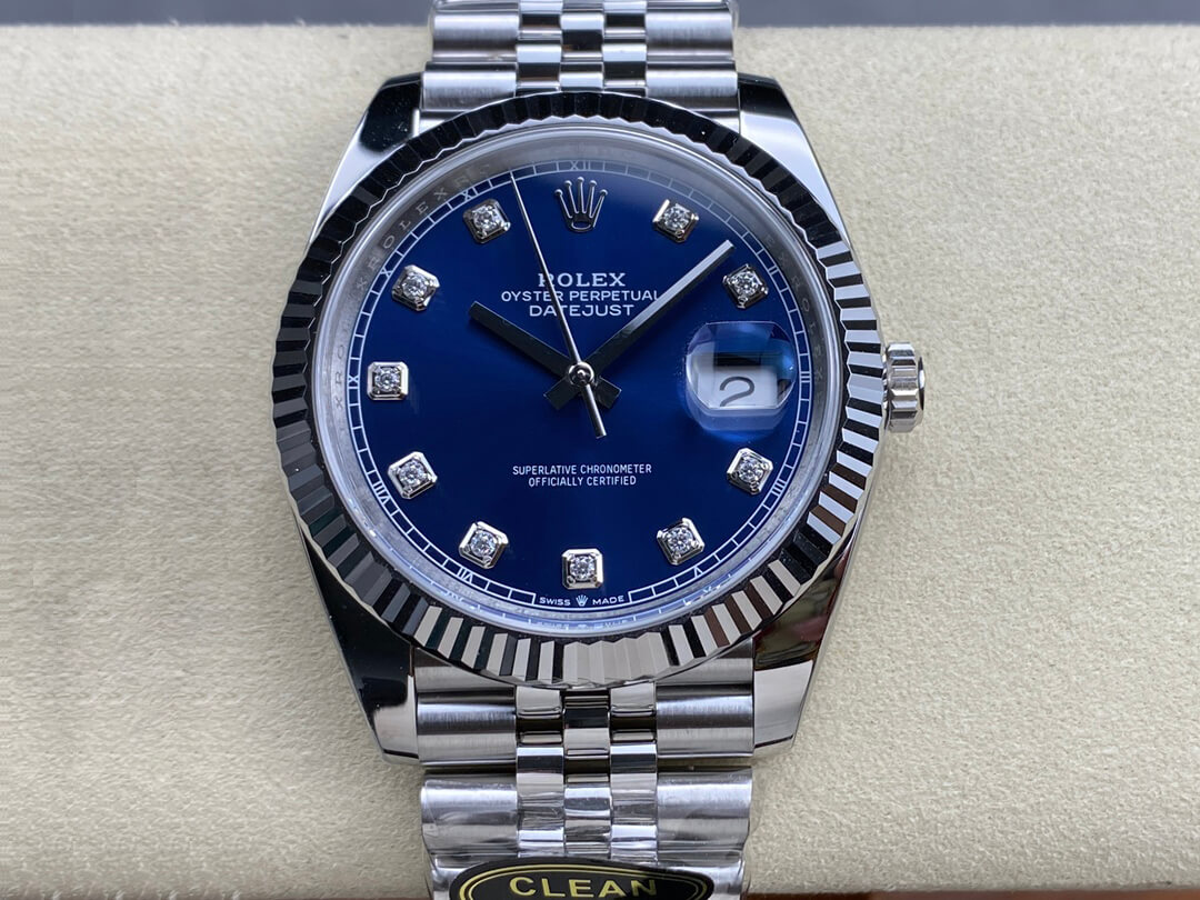0-5-15 Replica Rolex Datejust M126334-0016 Clean Factory Diamond-set Dial - Image 1