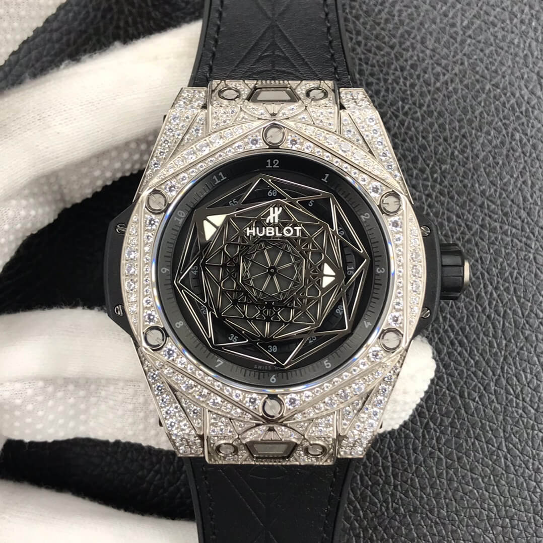 0-517-1 Replica Hublot Big Bang 415.NX.1112.VR.1704.MXM17 WWF Factory Diamond Case - Image 1