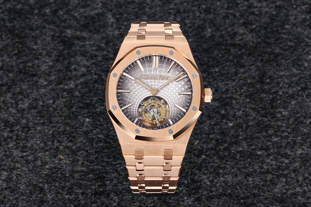 0-548-1 Replica Audemars Piguet Royal Oak Tourbillon 26530OR.OO.1220OR.01 R8 Factory Gold Case - Image 1