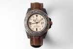 Replica Rolex GMT-MASTER II Diw Brown Strap