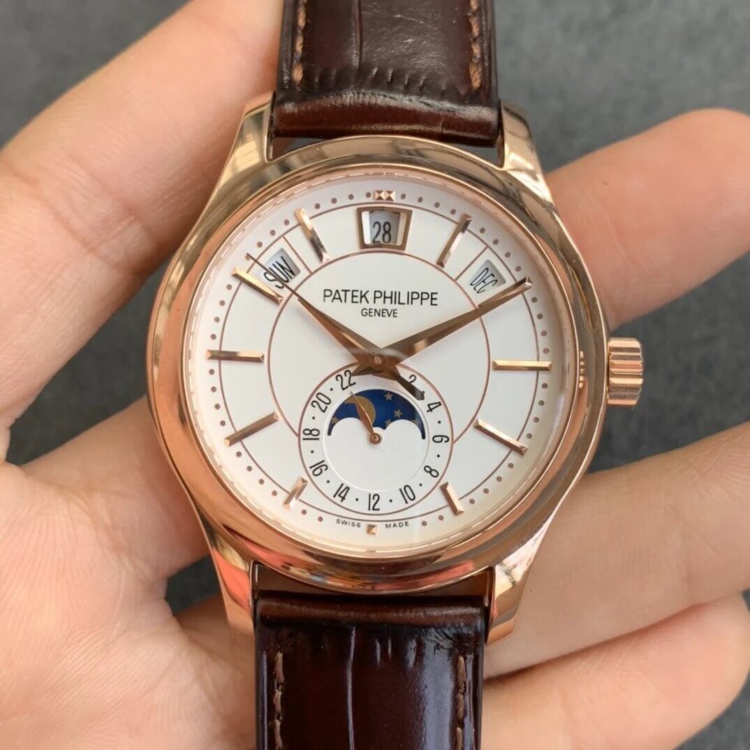 0-616 Replica Patek Philippe Complications 5205R-001 GR Factory Stainless Steel Bezel - Image 1