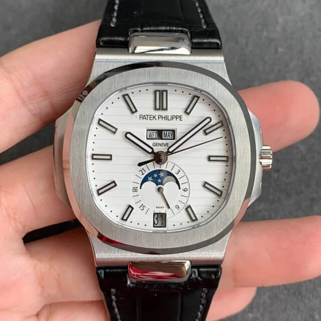 0-628 Replica Patek Philippe Nautilus 5726/1A-010 GR Factory White Dial - Image 1
