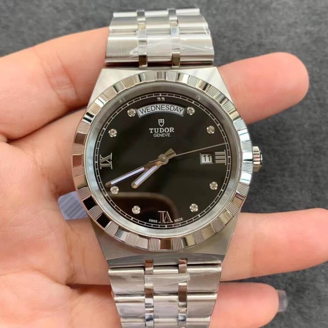 0-63 Replica Tudor Royal M28600-0004 V7 Factory Silver Stainless Steel - Image 1