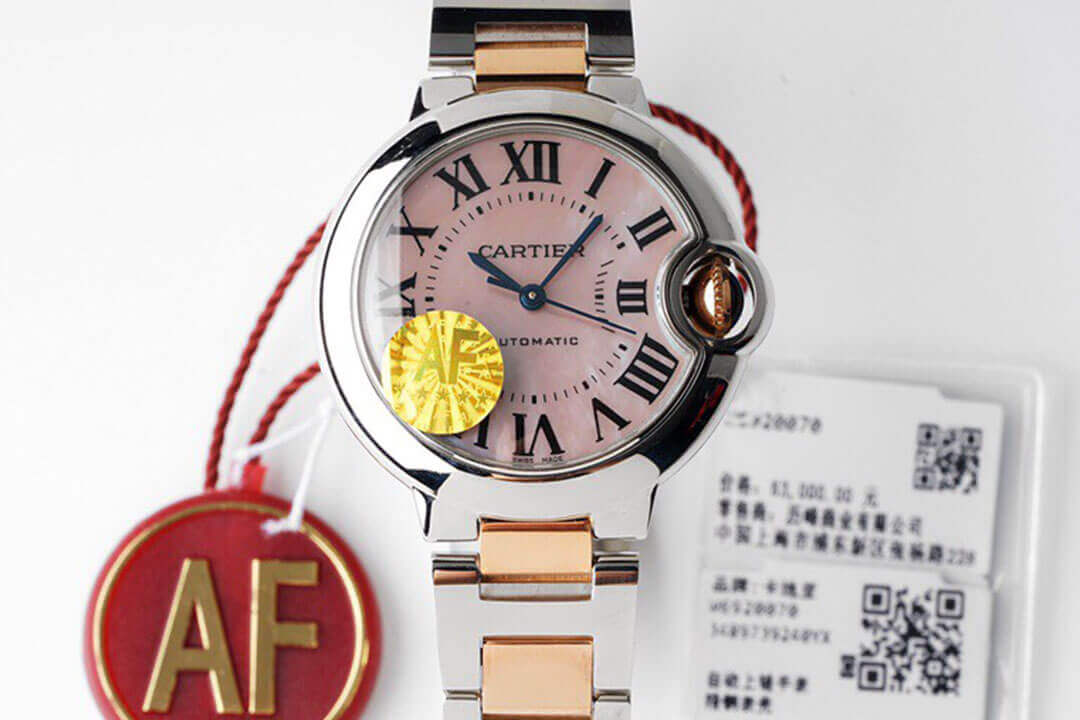 0-64-8 Replica Ballon Bleu De Cartier 33MM W6920070 AF Factory Stainless Steel - Image 1
